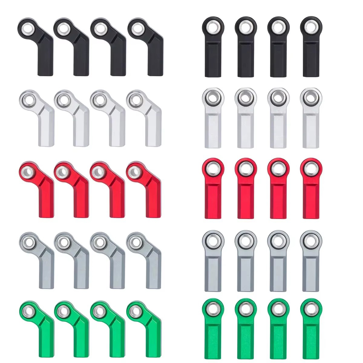 Metal Photo Panel - 4pcs M4 Aluminum Chassis Link Steering