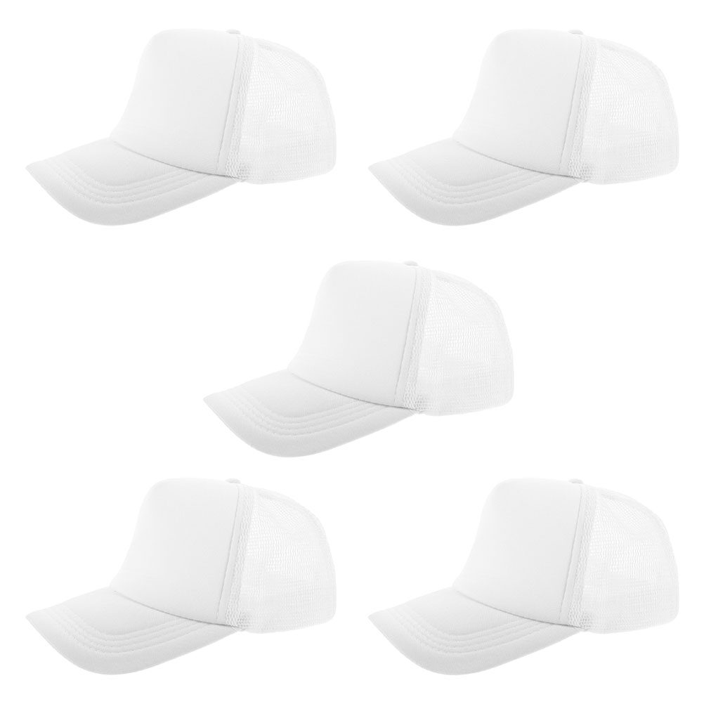Hat Sublimation Blank - 5 Pezzi Cappello da Baseball in