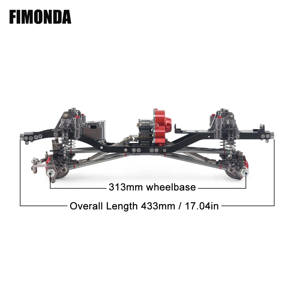 FIMONDA 1/10 RC Crawler Chassi - Metal Photo Panel recensione e prezzo