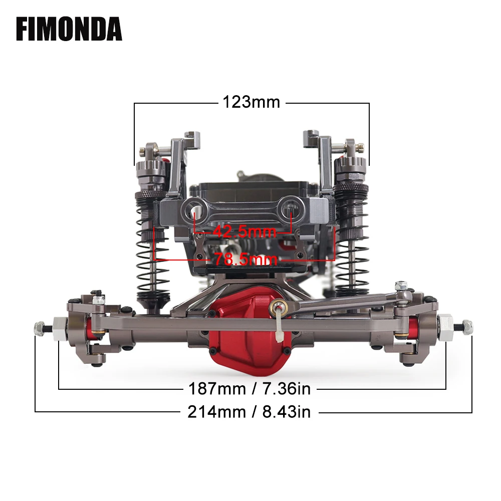 FIMONDA 1/10 RC Crawler Chassi - Metal Photo Panel recensione e prezzo