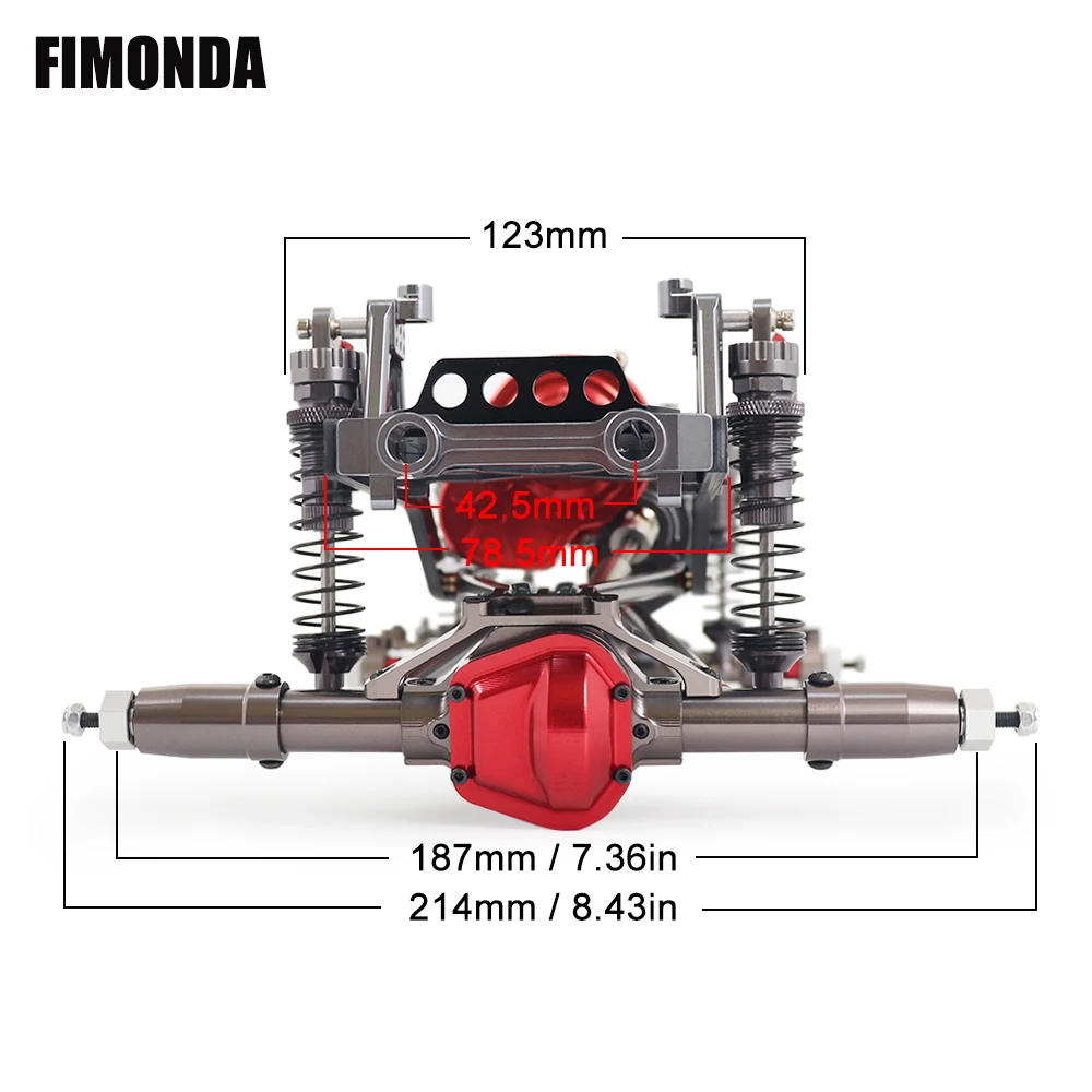 FIMONDA 1/10 RC Crawler Chassi - Metal Photo Panel recensione e prezzo