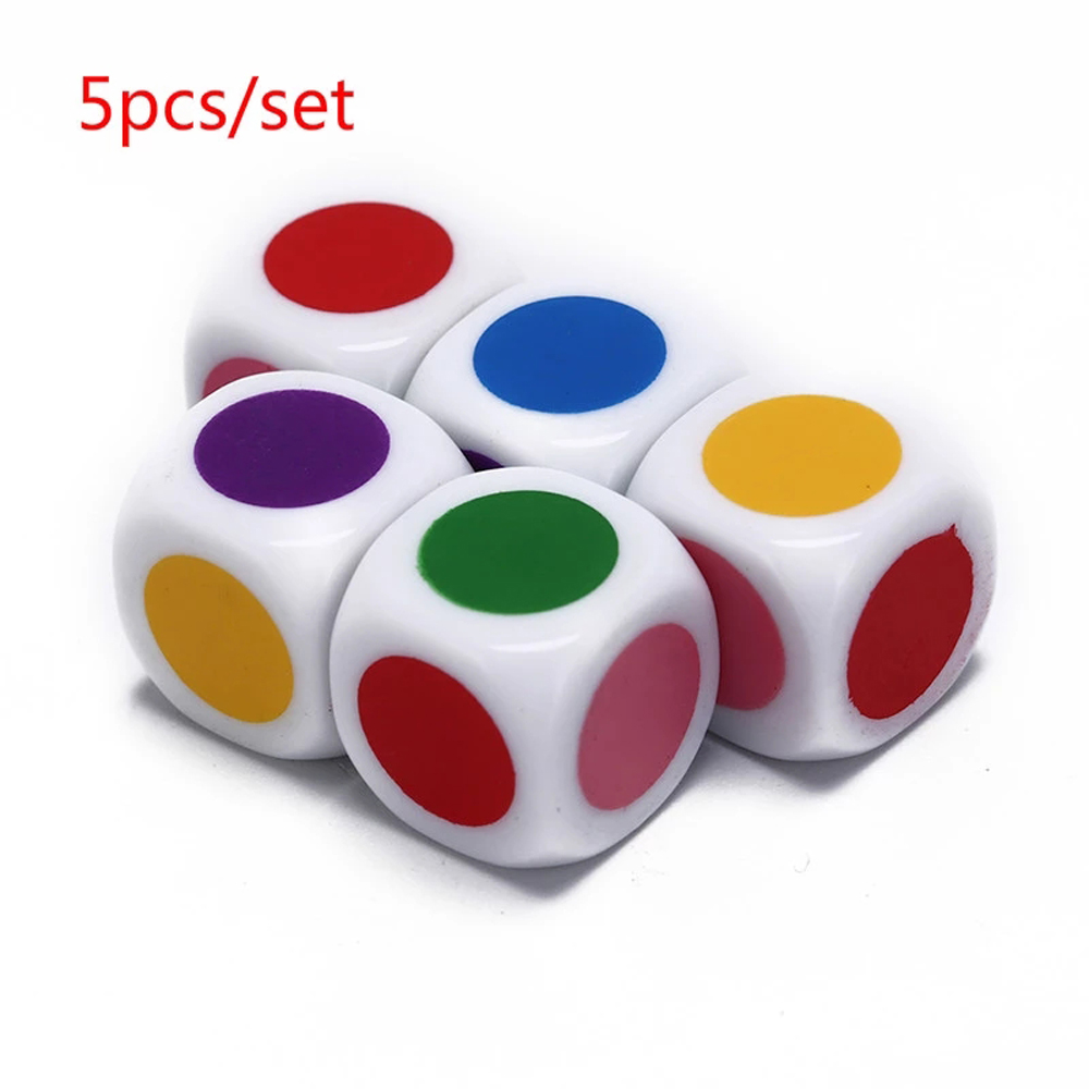 Set di 5 Dadi Acrilici di Alta - Puzzle Blank White recensione e prezzo